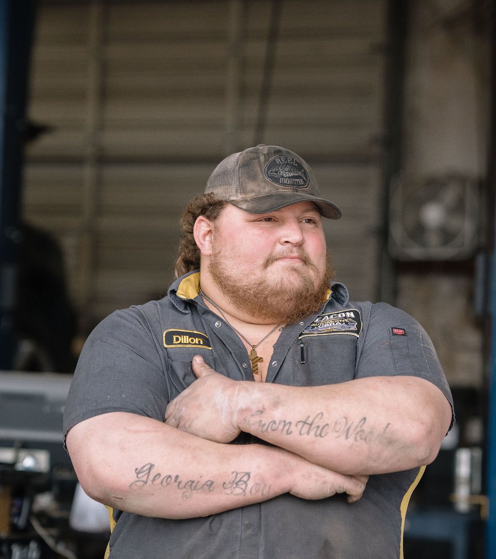Dillon, Beacon Automotive technician from their social videos